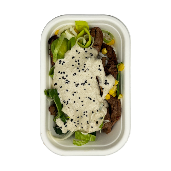 (6) Creamy Pepper steak